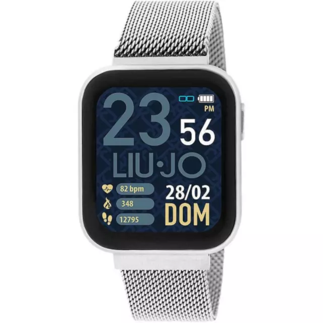 Orologio Smartwatch unisex Liujo SWLJ022 acciaio con versione bluetooth Bt 4.0.