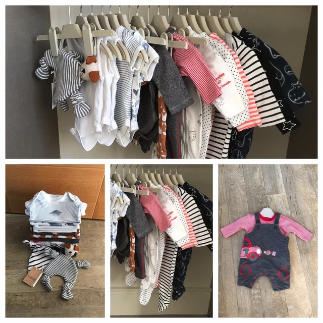 Bellissimo pacchetto di vestiti per bambini età neonato/0-1 mese ottime condizioni.