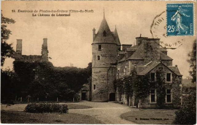 CPA Environs de PLESTIN-les-GREVES - Le Chateau de Lezormel (103801)