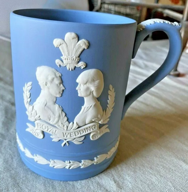 1981 Wedgwood Jasperware Royal Wedding Cup Princess Diana