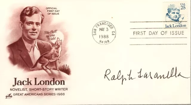 Ralph Fasanella - First Day Cover Signed