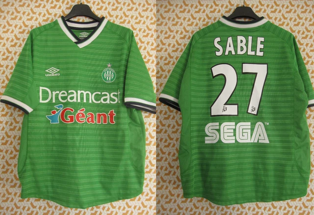 Maillot Vintage AS Saint-Étienne 2007 Extérieur – Vert, Taille M, Adidas, Flocage Ilan #8