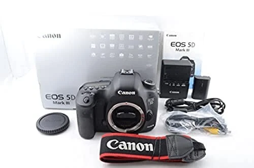 Canon EOS 5D Mark III Digital SLR Camera - Black (Body Only)From Japan Near Mint