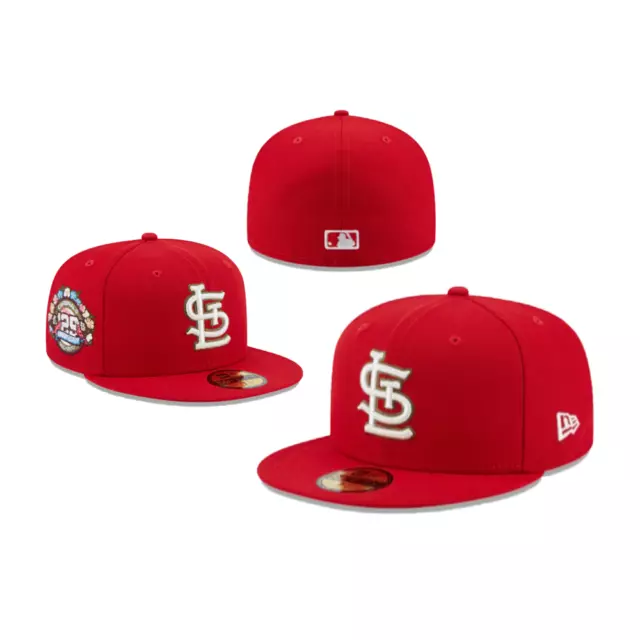ST. LOUIS CARDINALS MLB New Era Men's *SIDE PATCH* 59FIFTY Fitted Cap ...