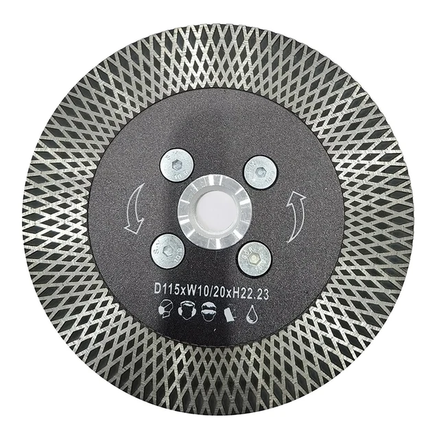 Lame de scie atelier usine 115 mm accessoires granit céramique remplacement