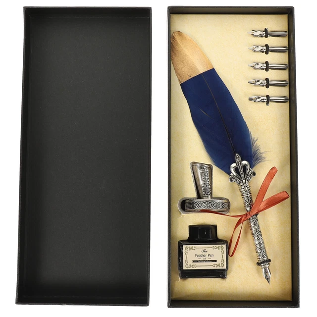 Jeu De Calligraphie Dip Stylo Plume Stylo Ensemble Costume D'affaires Encrer