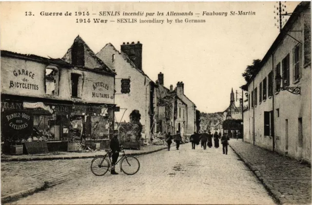 CPA Guerre de 1914 SENLIS Faubourg St-MARTIN (376812)