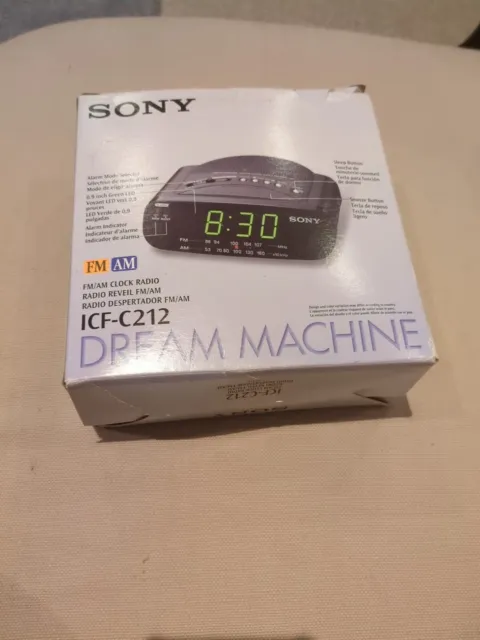 Sony Dream Machine Radio-réveil numérique ICF-C370 AM FM Double alarme -   France