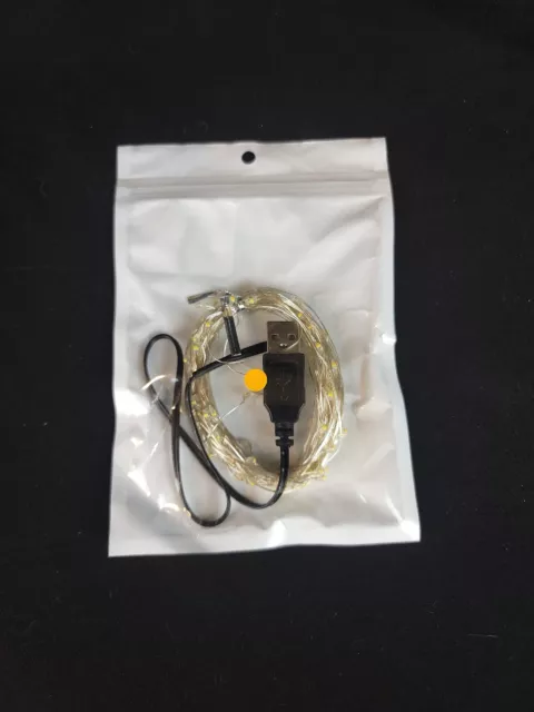 USB Plug in LED Fairy Lights Waterproof String Lights Bedroom, Kitchen, Family