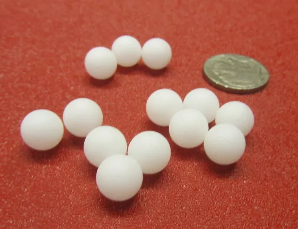 HDPE Polyetylene Solid Plastic Balls  -Sphere .375"  (3/8") Dia, 200 pcs