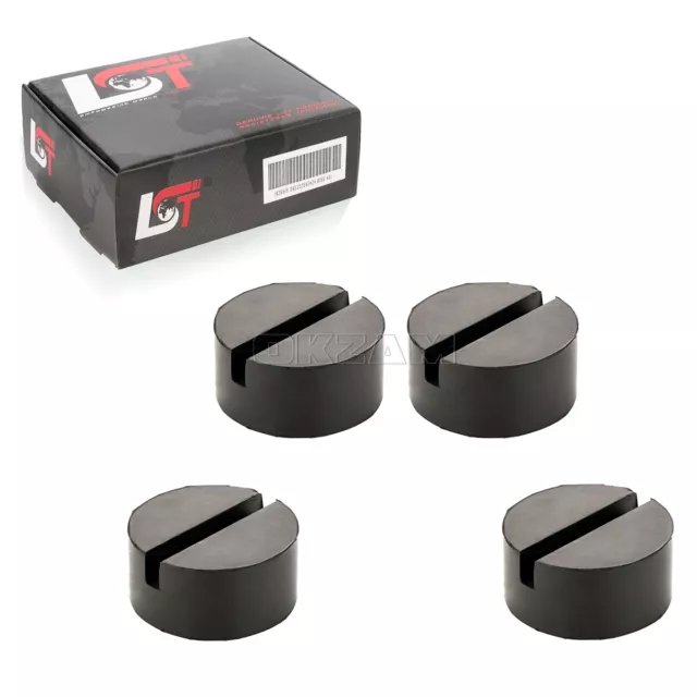 4x Cric de Véhicule 75x35 MM Rond Caoutchouc Adaptateur Bloc en pour volvo