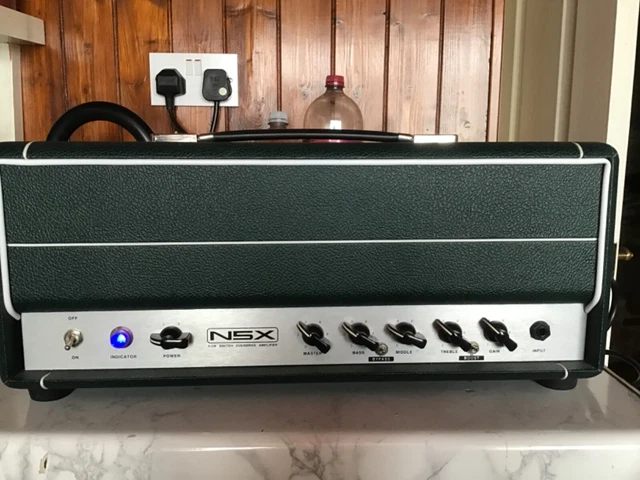 Electric overdrive guitar amp nsx/ n5x valve amp great condition.