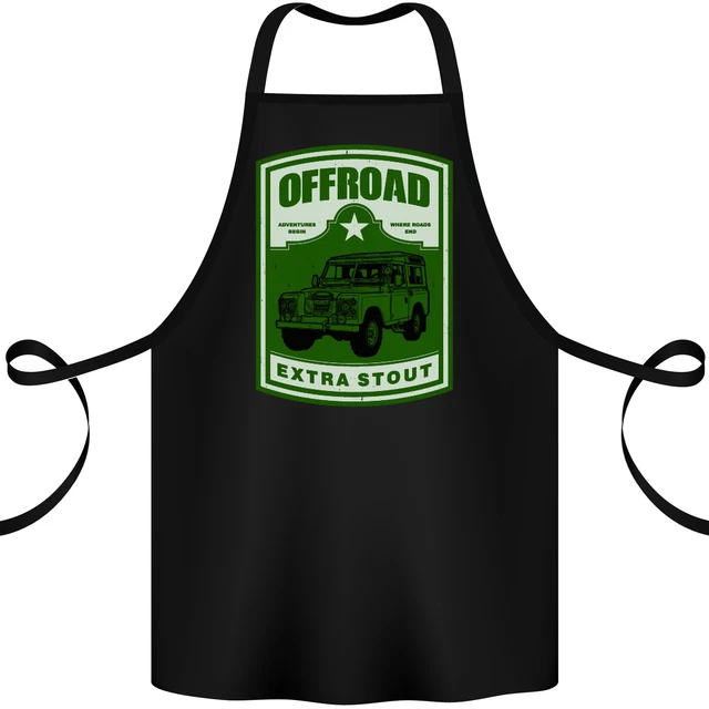 Offroad Extra Stout 4X4 Offroading Off Road Cotton Apron 100% Organic