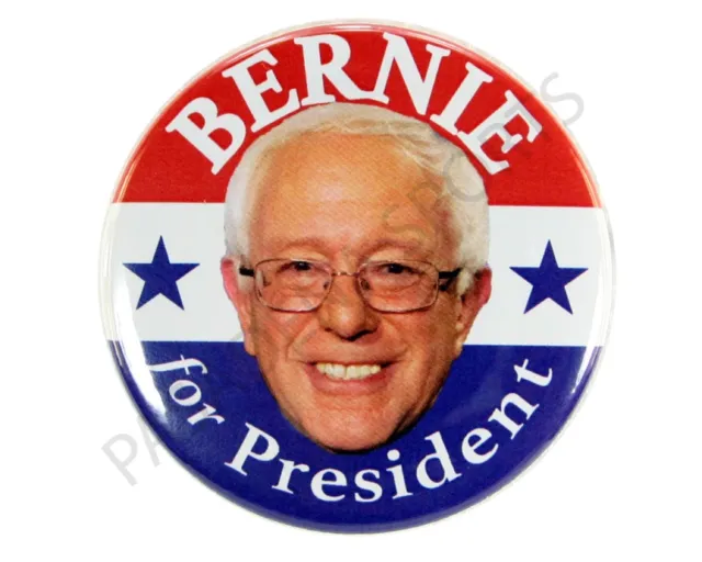 2016 BERNIE SANDERS for PRESIDENT 2.25" CAMPAIGN BUTTON, bsbs103