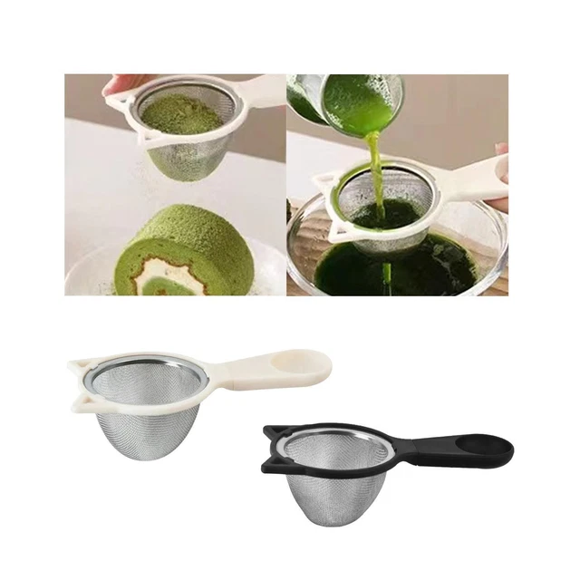 Set De 5 Tamis De Cuisine En Plastique Avec Agitateur – Pour Farine, Jus, Café, Riz (6 à 17 Cm)