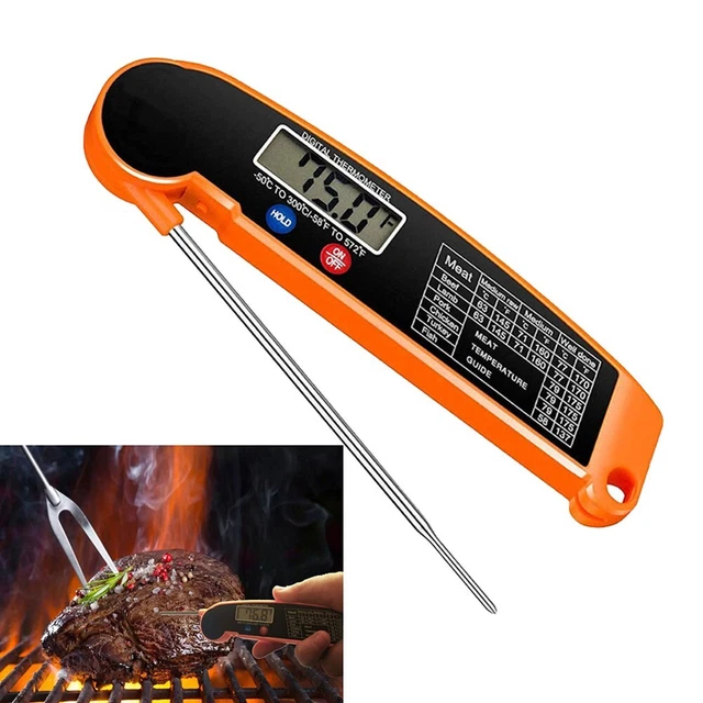 Termometro Da Cucina In Acciaio Inox Per Forni E BBQ - Gamma 0-280°C - Lettura Precisa - Foto 7