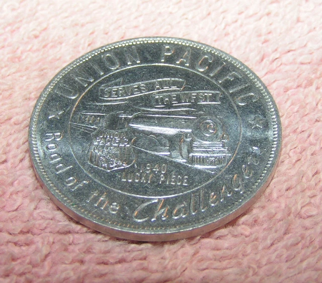 Union Pacific Railroad Road of the Challenger Token 1940