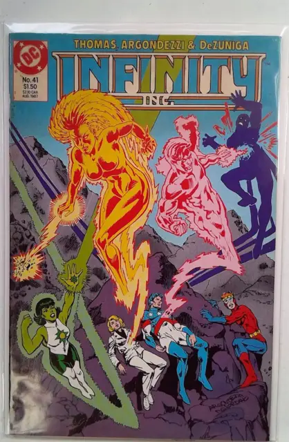 Infinity, Inc. #41 DC Comics (1987) FN/VF 1st Series 1st Print Comic Book