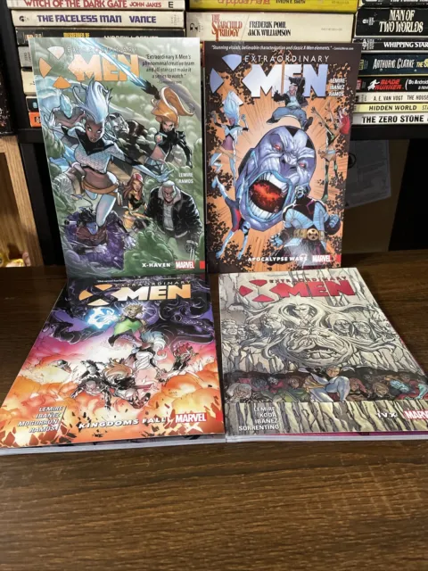 EXTRAORDINARY X-MEN Marvel Vols. 1-4 X-Haven Apocalypse Wars Kingdoms IVX TPB
