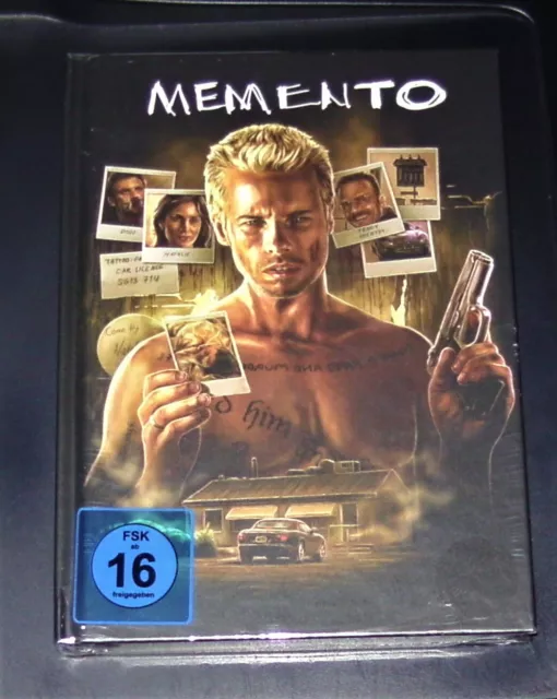 Memento Limitiertes Nummeriertes Mediabook Blu Ray + Dvd Schneller Versand Neu