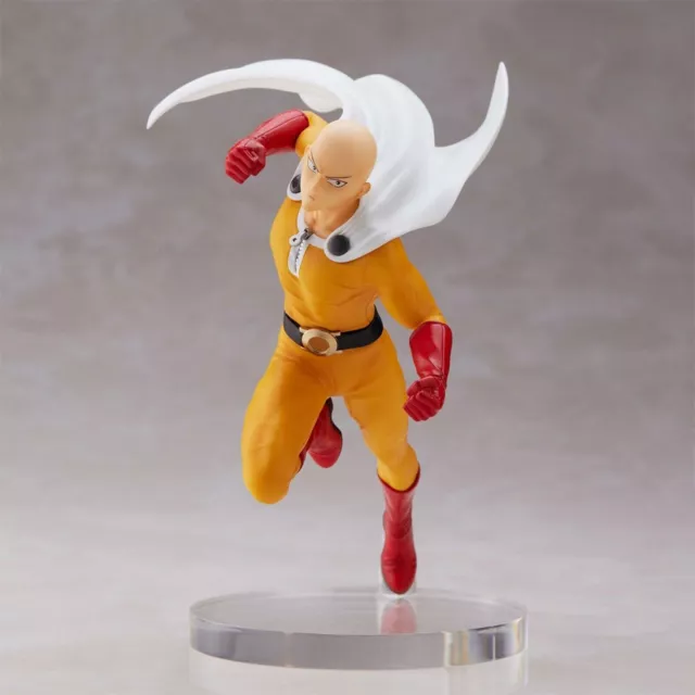 One Punch Man Fighting Saitama Anime Figure Statue Toy Bandai Yusuke Murata Jump