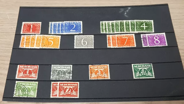 Konvolut / Lot 7 - alte Briefmarken aus Holland - Nederland - Niederlande