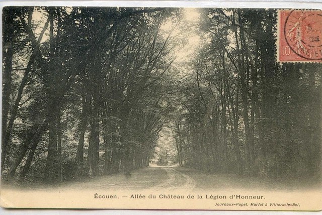 CP 95 VAL-D'OISE - Ecouen - Allée du Château de la Légion d'Honneur
