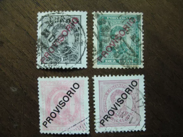 Portugal Mi.-Nr. 80-81, 83-84 gest.