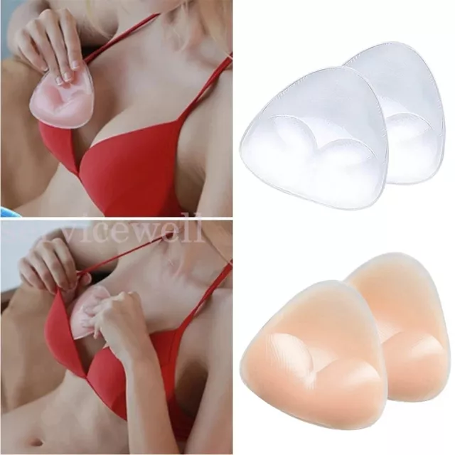 Freebra Silicone NuBra Inserts Push Up Breast Pad Bikini Bra Cleavage Enhancer