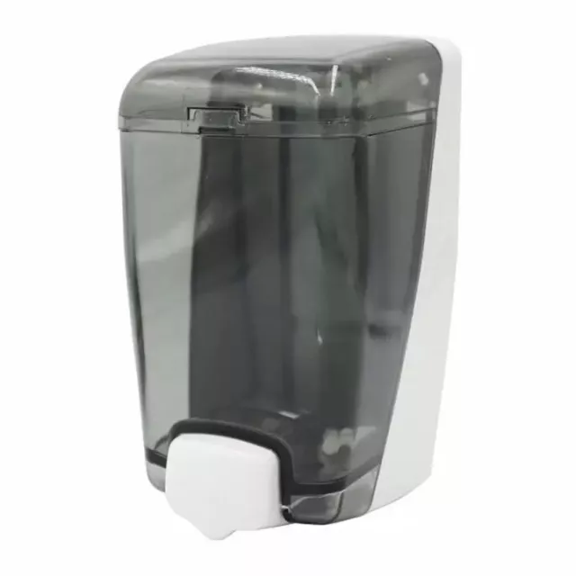 1000ml Bulk Fill Push Button Liquid Soap Dispenser Wall Mounted Black