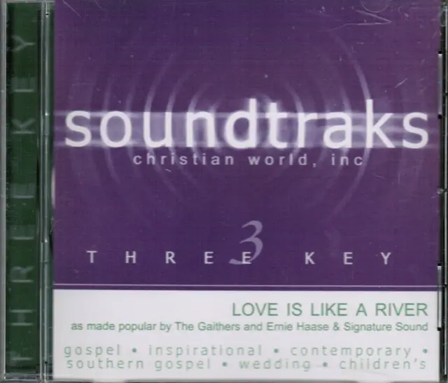 Love Is Like a River - Gaithers, Signature S - Christian Accompaniment Track CD