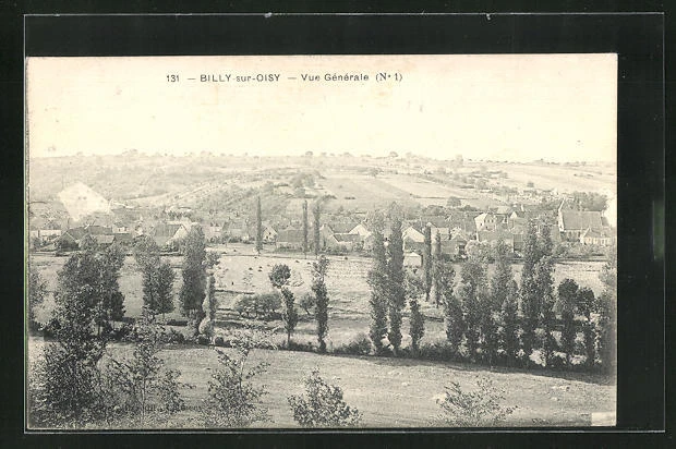 CPA Billy-sur-Oisy, Vue Generale