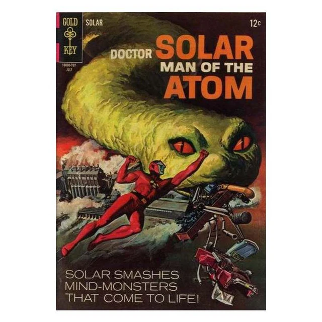 Doctor Solar: Man of the Atom (1962 series) #20 in VG +. Gold Key comics [k}