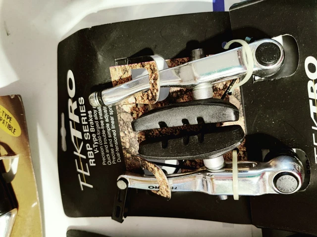 Leviers De Frein Tektro 366A - Rouges - Old School BMX/VTT - Occasion