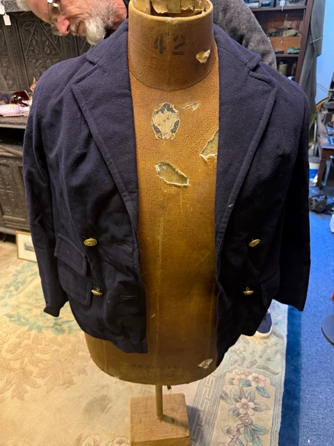 PRESUMED 50’S / 60’s Naval Uniform Jacket & Trousers - Brass Buttons ...