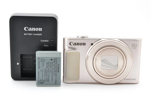 3784 Canon PowerShot SX620 HS シルバー Canon PowerShot SX620 Silver Camera with 25x Optical Zoom
