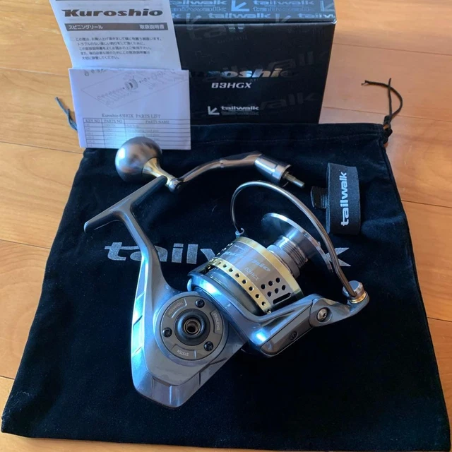 TAILWALK KUROSHIO 63HGX Spinning Reel Fishing Equipment Gear Japan
