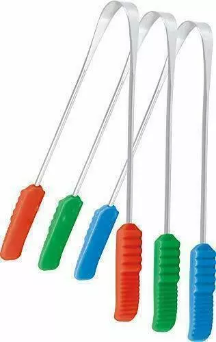 Juego de Limpiadores de Lengua de Acero Multicolor -6 Piezas