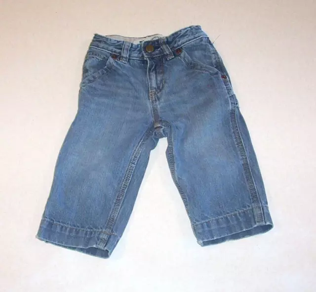 Infant Boy's baby Gap Carpenter Denim Cotton Jeans 12-18 Months