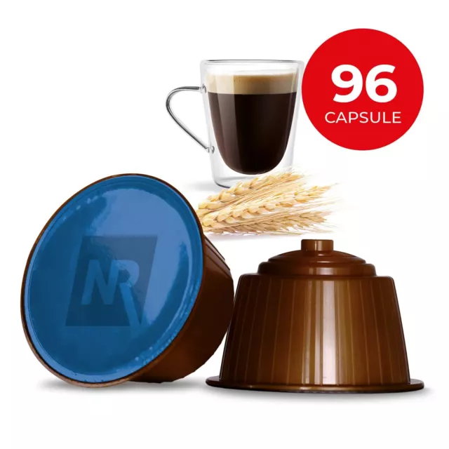 96 Capsule Cialde Caffe 100% Compatibili NESCAFE DOLCE GUSTO Maxi Orzo