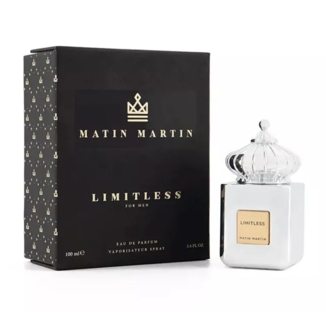 Matin Martin LIMITLESS EDP Perfume 100 ML Unisex🥇As Beautiful As It Gets🥇
