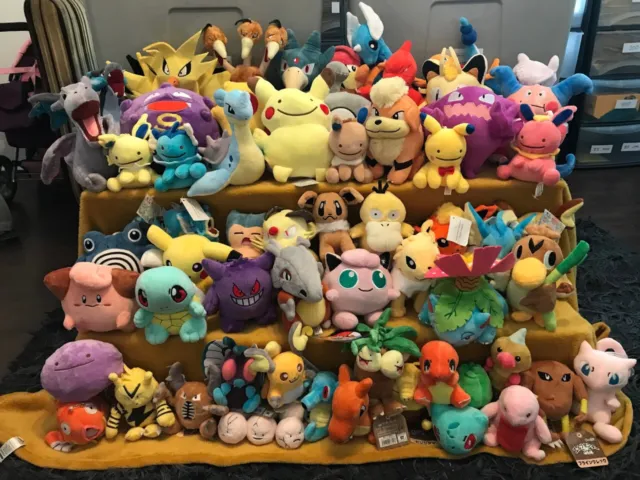 Pokemon Plush Soft Toys New Teddy Pikachu Squirtle Chamander Charizard etc