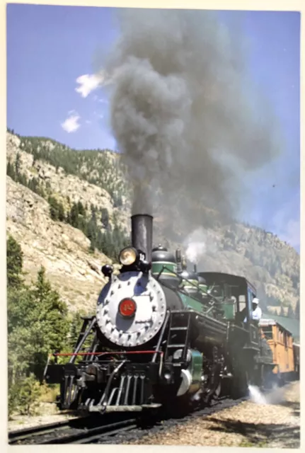 Dr Jim Stamps Us Colorado Georgetown Loop Railroad Continental Size Postcard