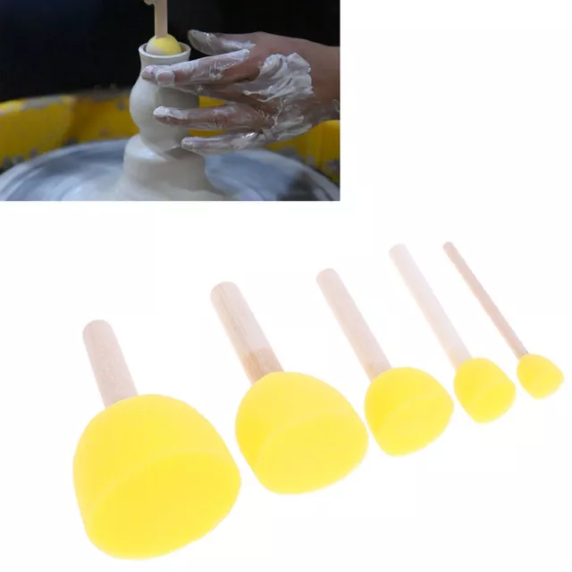 5Pcs Ceramic Sponge Rod Water Absorbing Sculpture  DIY Pottery Arts Too.MF