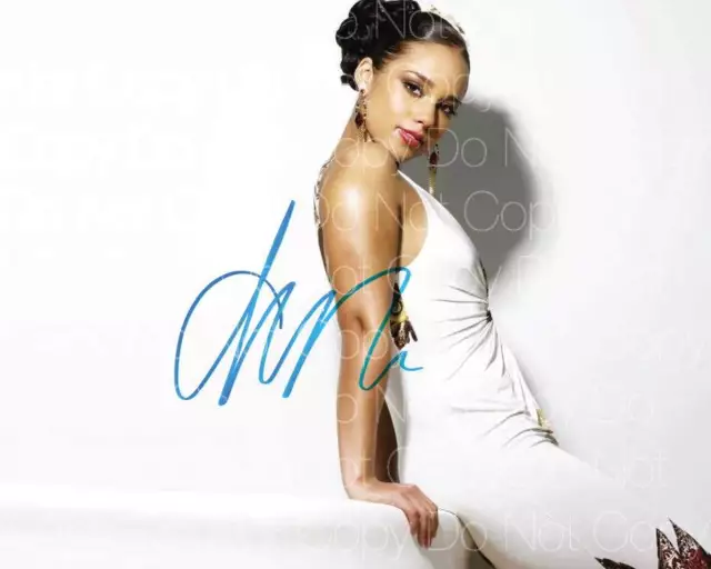 Alicia Keys signed Sexy Hot Beautiful 8X10 photo picture poster autograph RP