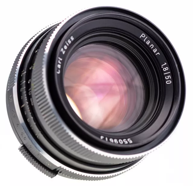 Carl Zeiss Planar 50 mm f 1,8  Rollei QBM / SN: 5509613 Made in West Germany TOP