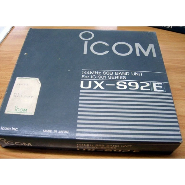 ICOM UX‐S92 144MHz SSB BAND UNIT 新古品 未使用  ICOM製 144MHz SSBバンドユニット「UX-S92D」未使用 Yahoo