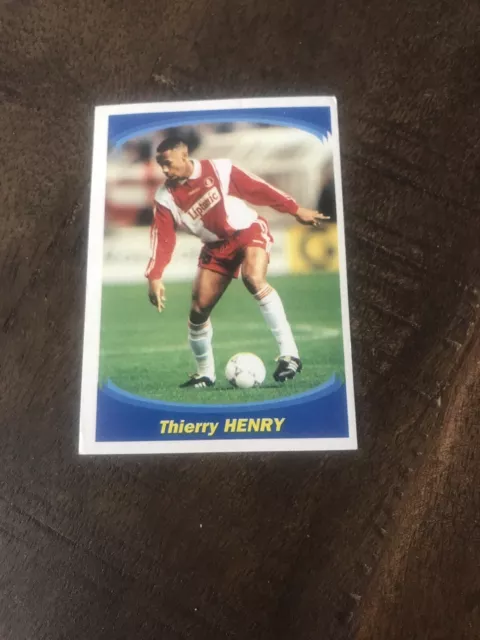 Image Panini Superfoot 97 98 Thierry Henry Rookie Monaco Rare