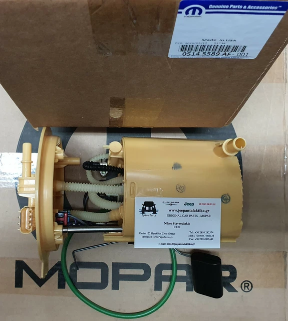 DIESEL FUEL PUMP Jeep Grand Cherokee WK 3.0CRD 1115 Genuine New Mopar