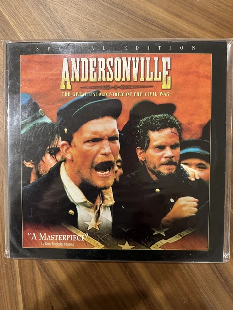 ANDERSONVILLE Laserdisc SPECIAL EDITION - Like New - VERY RARE!